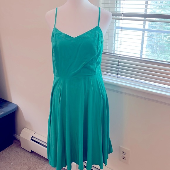 Bright teal sundress - Picture 1 of 3